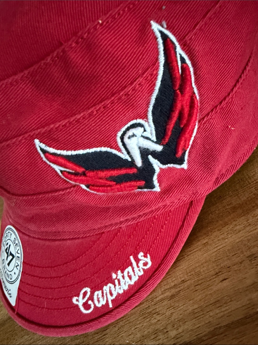 47 Brand Women’s Washington Capitals Red NHL Adjustable Baseball Cap